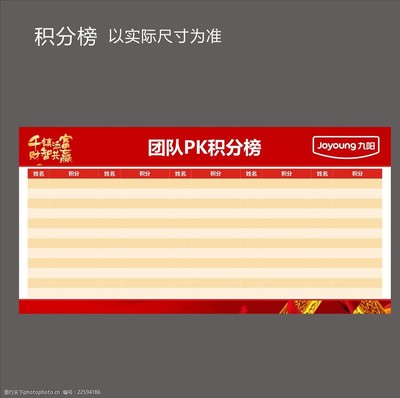 九陽標(biāo)志積分榜